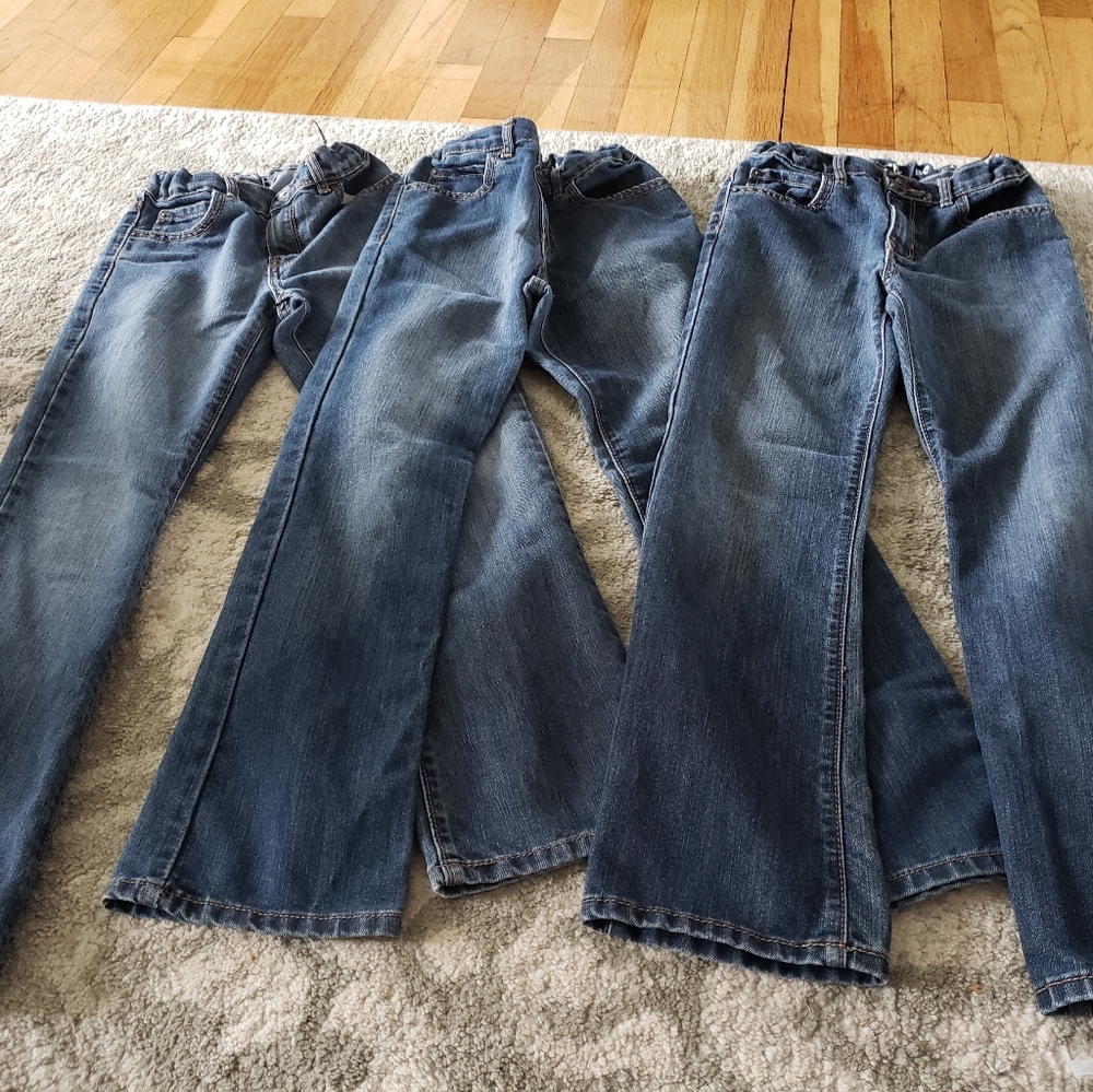 Childrens place book cut jeans